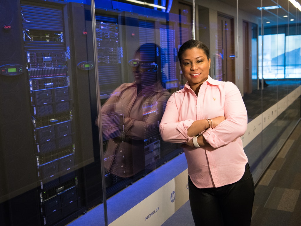 woman in office