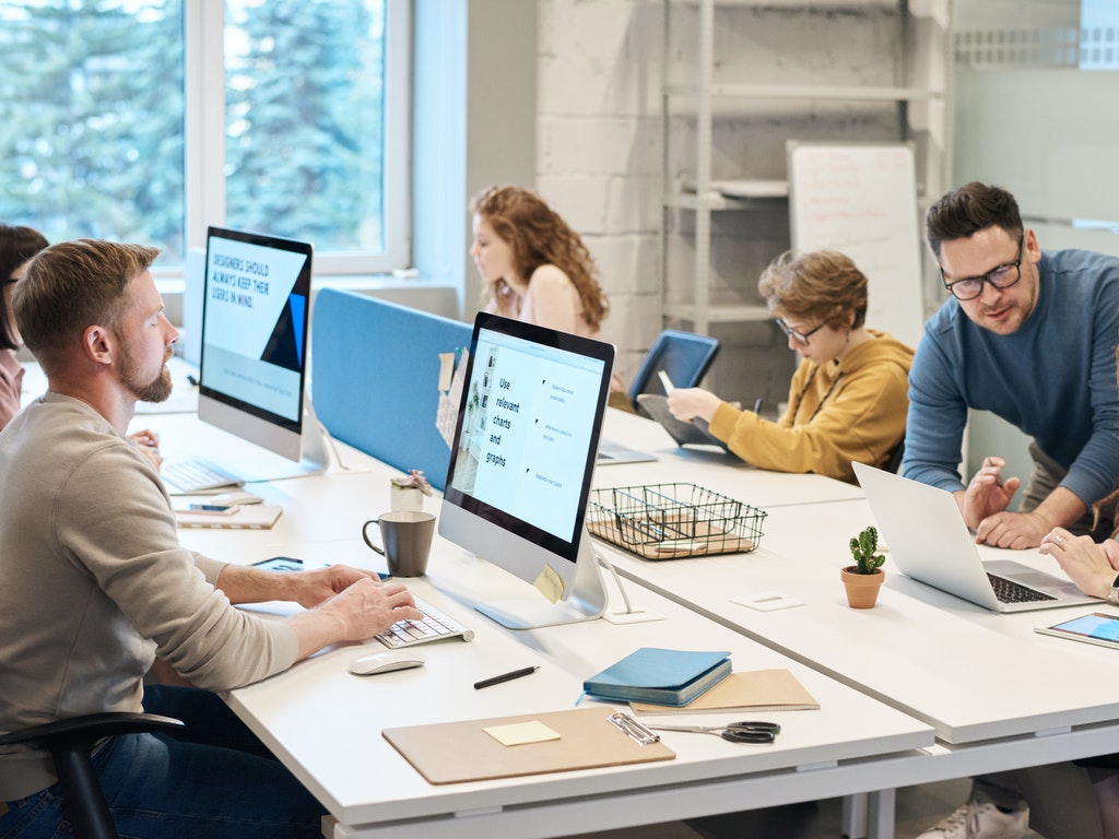 team of people in an agency